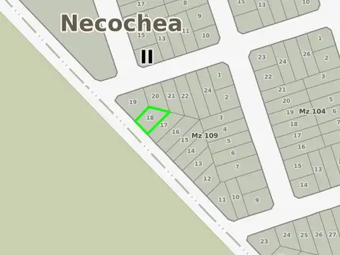 Terreno en venta - 384mts2 - Necochea