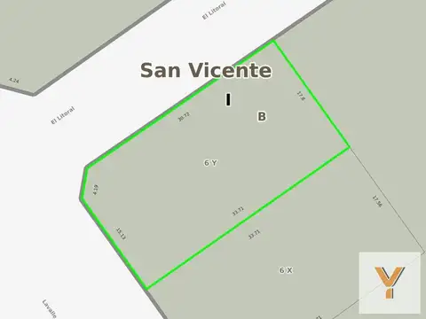 Terreno en Venta de 601,0 m2