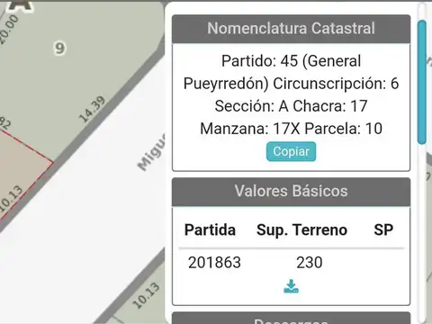 Terreno en Venta de 230,0 m2