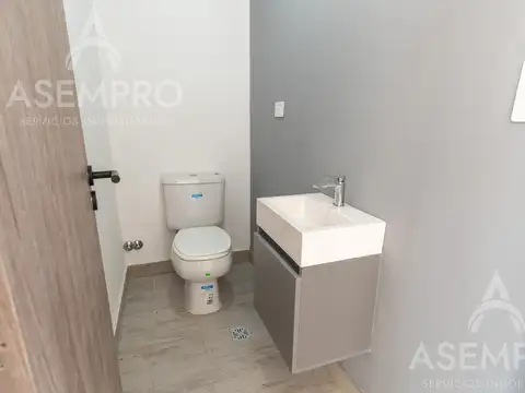 Departamento 2 ambientes con 2 baños