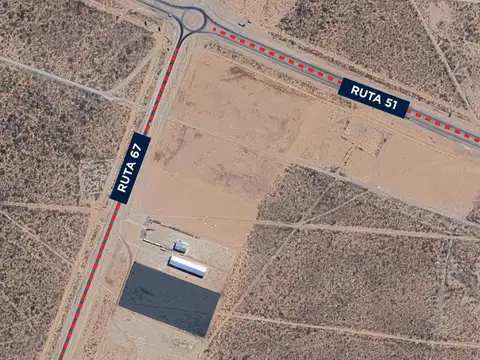 Alquiler de Dos hectáreas. Ruta 67 y 51 Centenario