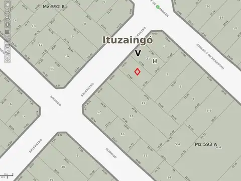 Terreno en Venta de 179,0 m2