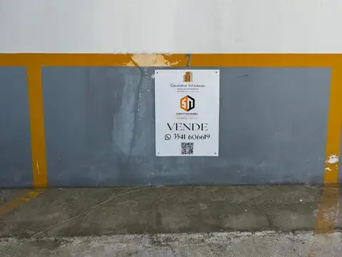 Cochera en Venta con acceso Rampa Fija
