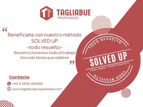 Casa 3 ambientes con 1 baño