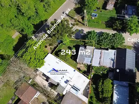 Casa de 3 ambientes a demoler en General Juan Madariaga