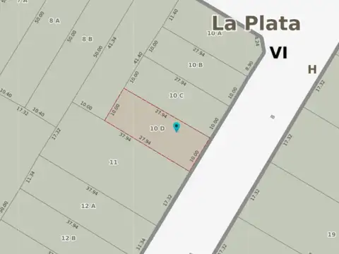 Terreno en Venta de 279,0 m2