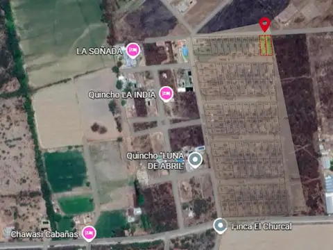 Terreno en Venta 34  mts Fondo