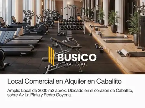 ALQUILER LOCAL COMERCIAL CABALLITO A METROS DE PEDRO GOYENA