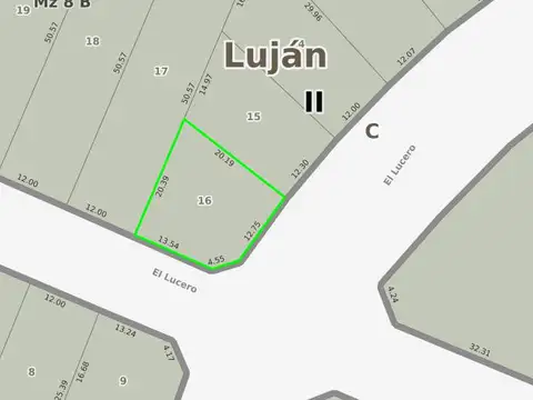 Lote en esquina en  venta Barrio Lezica y Torrezuri Lujan