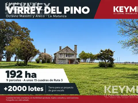 Terreno en Virrey Del Pino
