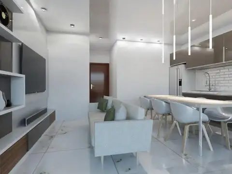 Departamento de 3 Ambientes al frente con balcón borrido y Cochera– A Estrenar