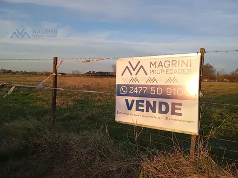 Terreno 12.500 m² sobre Autopista 8 y Miguel Cané, Pergamino
