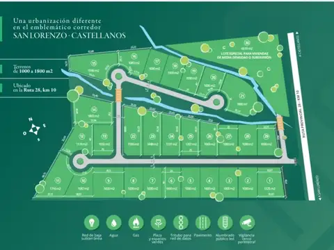 Terreno en Venta en Zona Centro, USD 125.000