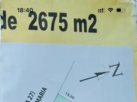 Excelente lote con anteproyecto