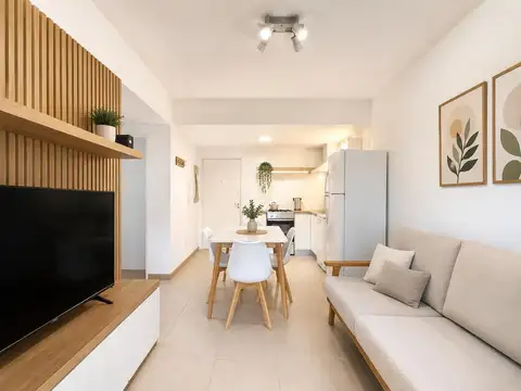 VENTA: Departamento de un dormitorio con balcón y amenities en Abasto, Rosario