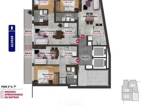 Departamento en Venta al Norte