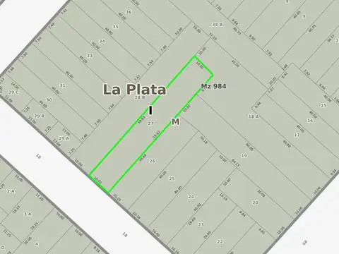 Terreno en venta en La Plata