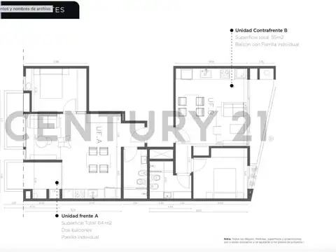 VENTA DEPARTAMENTO 2 AMBIENTES CON PARRILLA Y BALCÓN DE POZO EN CHACARITA