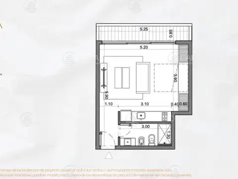 Departamento en Venta en Playa Mansa, USD 109.000