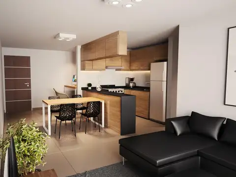 Departamento dos ambientes en Ituzaingó con balcón y amenities, entrega 2026