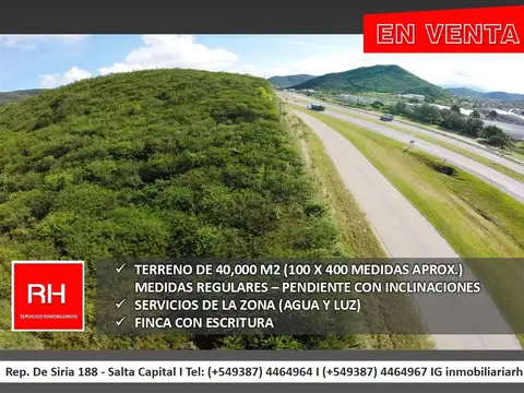 Campo en Venta de 4  ha