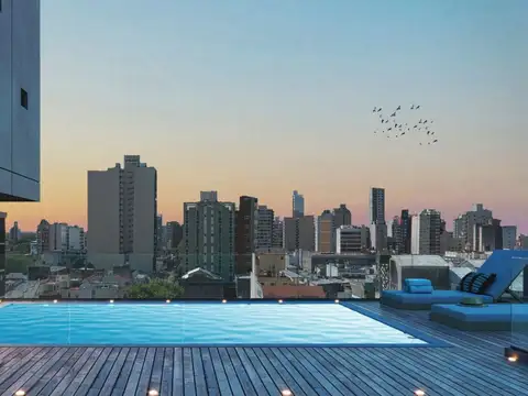 Departamento 2 ambientes con 1 baño