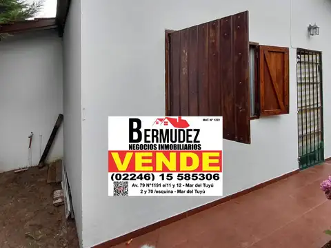 Venta Chalet De 3 Ambientes Amoblado Calle 67 Entre 6 Y 7 Mar Del Tuyu