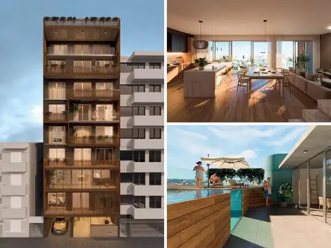 Departamento de 1, 2 y 3 dormitorios grandes con amenities en zona río