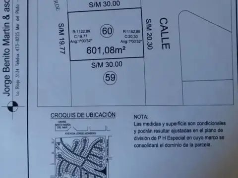 Terreno en venta - 601Mts2 - Mar del Plata