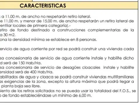 Terreno 4220m2 en venta ideal desarrollo Benavidez,Tigre.