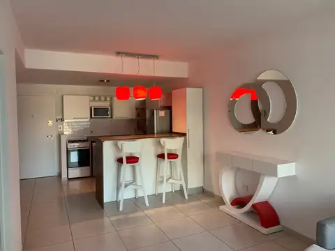Excelente Departamento 2 ambientes amueblado listo para mudarse