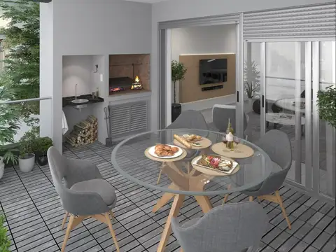 Venta Dpto 4 amb Frente parrilla Balcon aterrazado cochera en Caballito.