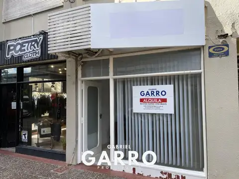LOCAL EN ALQUILER | Con Vidriera a la calle