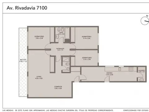 Av. Rivadavia 7113 , Piso 9