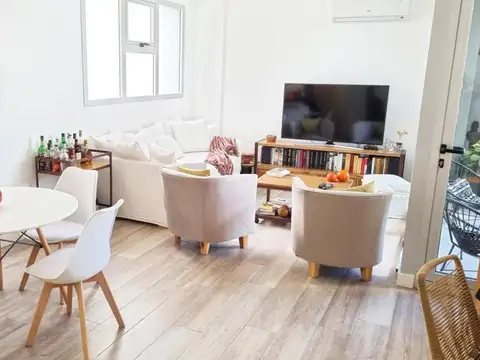 Departamento 2 ambientes con 2 baños