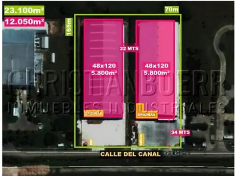 Galpon en Alquiler en Fátima Estación Empalme, USD 60.000