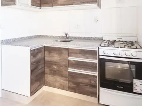 Departamento 2 ambientes con 1 baño