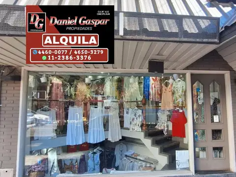 ALQUILER – EXCELENTE LOCAL COMERCIAL EN HAEDO CENTRO – 40 M2