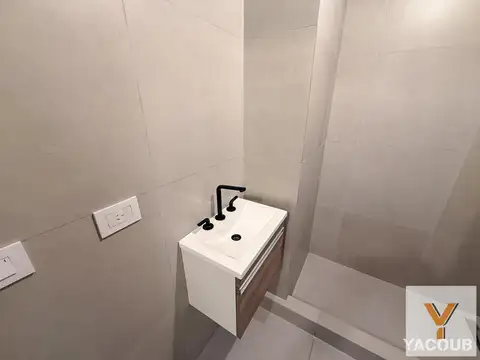 Departamento Monoambiente con 1 baño