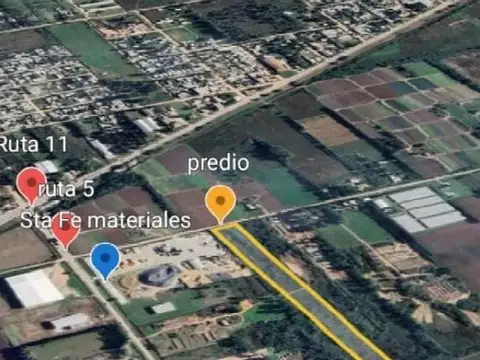 GRAN TERRENO EN VENTA -  RECREO SUR , COLONIA CRESPO