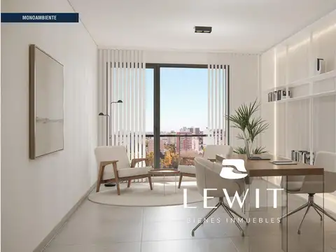 Departamento Monoambiente con 1 baño