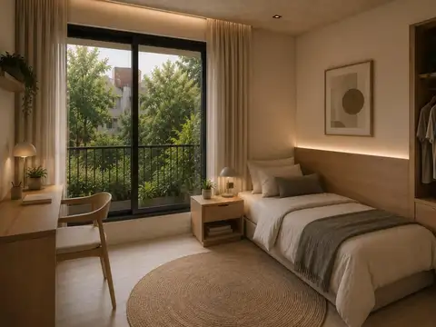 Departamento 4 ambientes con 2 baños