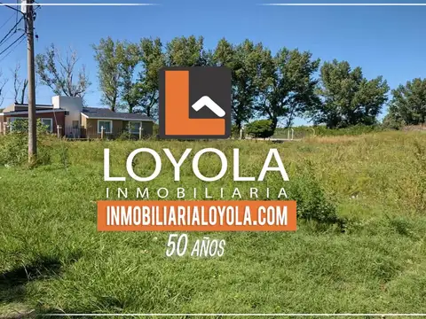 TERRENO SOBRE AVENIDA PRINCIPAL DE LA LOCALIDAD