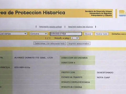 Terreno en Venta en Caballito, USD 690.000