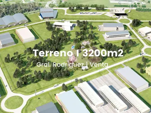 Venta lote en Parque Industrial General Rodriguez Oportunidad