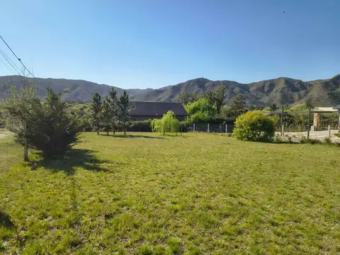 Venta Lote vista a Sierras Villa Gral Belgrano Cba