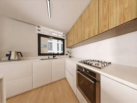 Departamento 3 ambientes con 2 baños