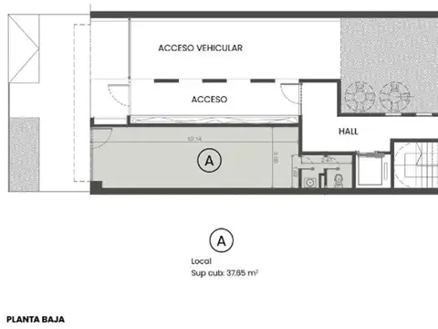 Departamento en Venta en Santos Lugares, USD 129.500