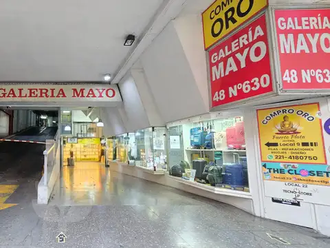 Oficina en Venta en Galería Mayo – La Plata Centro, 3° Piso con Baño Propio