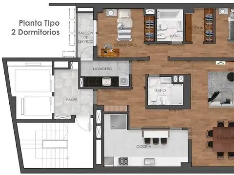 Departamento en Venta al Norte